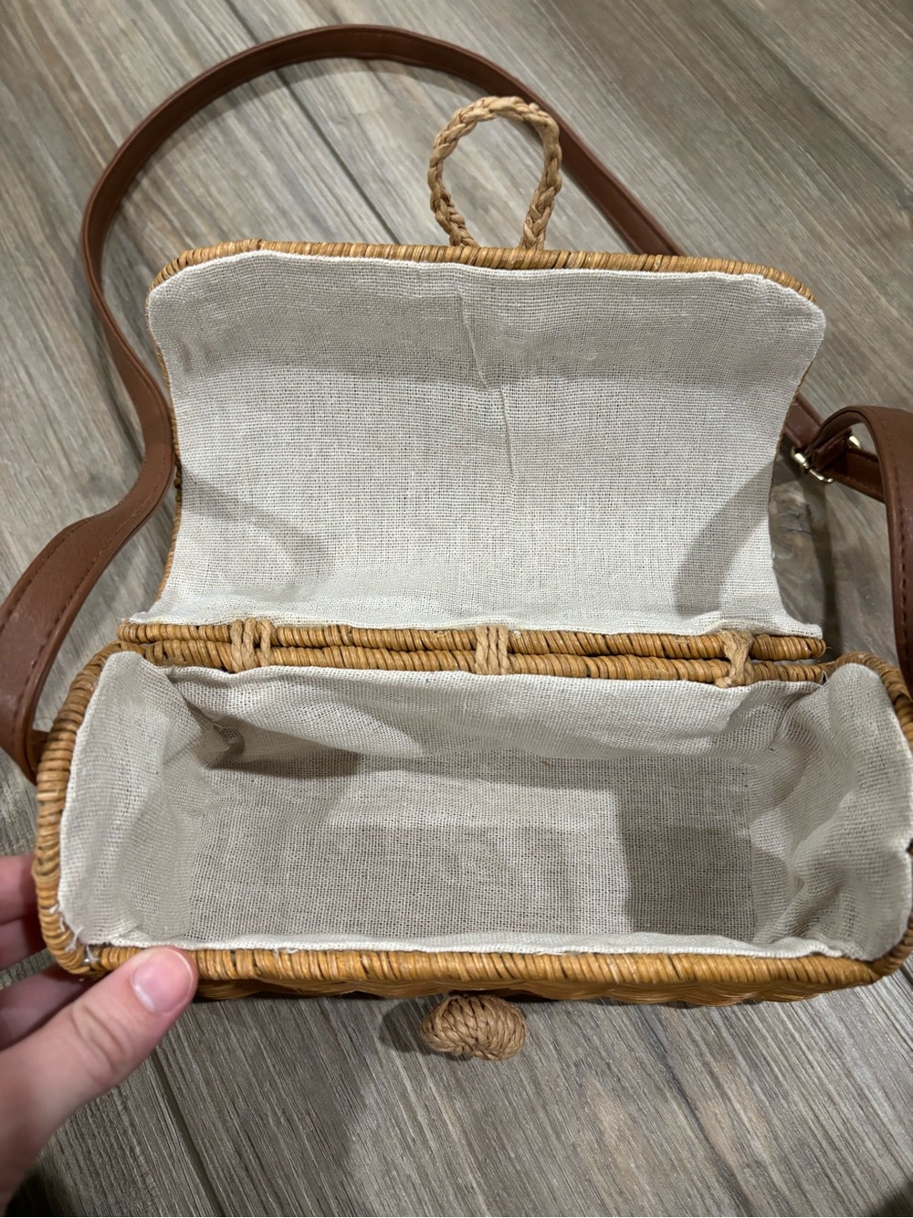 Small wicker bag - Picture 2 of 2